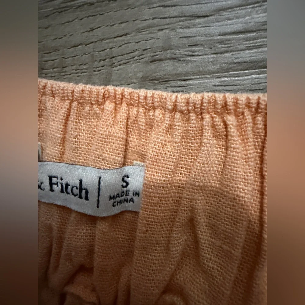 Abercrombie & Fitch Peach Maxi Dress